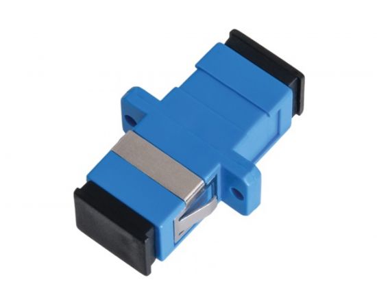 Волоконно-оптический соединительный адаптер NIKOMAX синий, 2шт NMF-OA1SM-SCU-SCU-2 