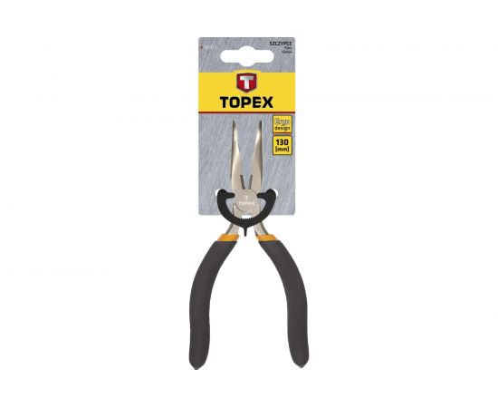 Удлиненные прецизионные плоскогубцы TOPEX изогнутые 32D723 