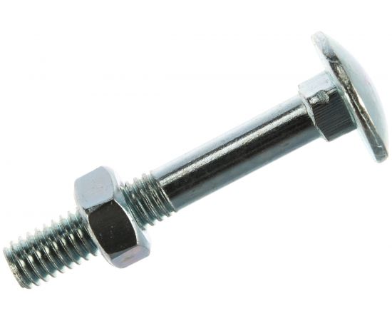 Мебельный болт Tech-Krep DIN603 оцинк. М6х40 с гайкой 8 шт 108762 