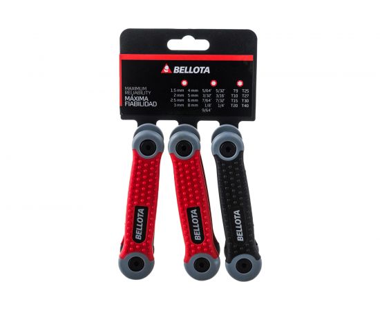 3 складных набора по 8 ключей Bellota Allen и Torx 6455P3 – изображение 2