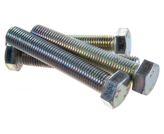 Болт ЦКИ DIN933 М20х120 усилен закалкой 8.8 Ц 49433 – изображение 2