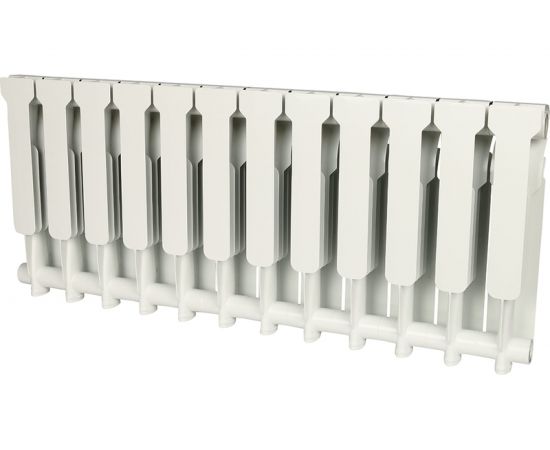 Алюминиевый радиатор ROMMER Profi 350 AL350-80-80-080 12 секций RAL9016 86624 – изображение 2