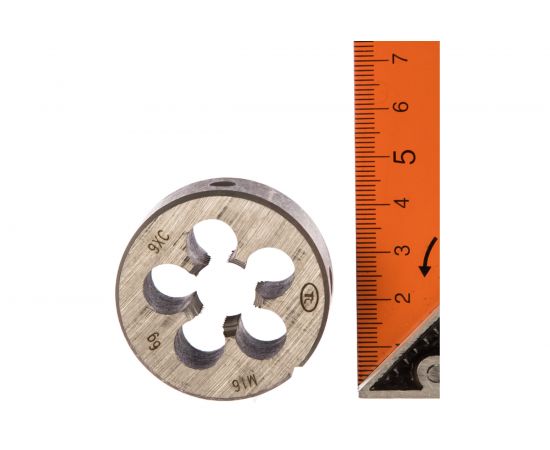 Метрическая плашка ТехноСталь М16.0х2.0, 9ХС t240068 – изображение 2