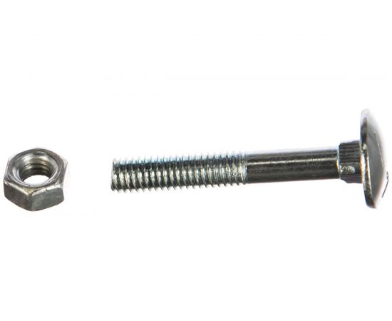Мебельный болт Tech-Krep DIN603 оцинк. М6х40 с гайкой 8 шт 108762 – изображение 2