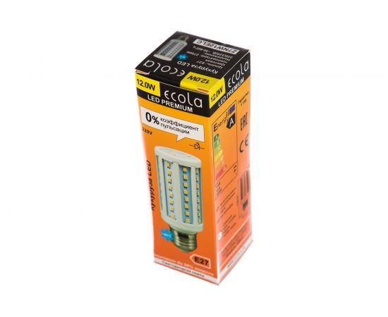 Светодиодная лампа Ecola Corn LED Premium 12,0W 220V E27 3000K кукуруза 72LED 120x41 Z7NW12ELC – изображение 2