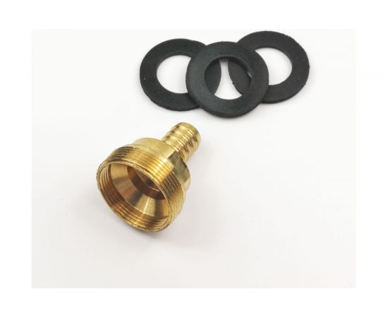 Переходник для смесителя Профитт М24 НР - М22 ВР под шланг 8 мм 2220191 – изображение 3