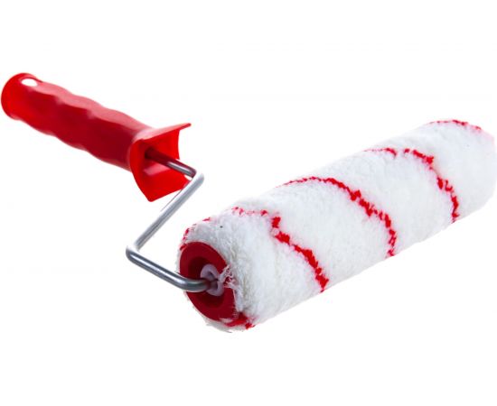 Валик, пластмассовая ручка, 180мм, ворс 9мм, D 40мм, полиамид, Россия MATRIX Нейлон Стандарт 80884 – изображение 3