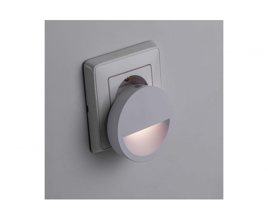 Светильник-ночник FERON 0,45W 230V круг, белый FN1121 41020 – изображение 4