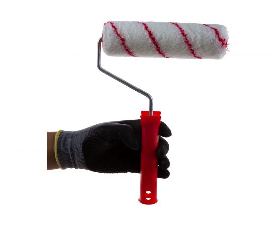 Валик, пластмассовая ручка, 180мм, ворс 9мм, D 40мм, полиамид, Россия MATRIX Нейлон Стандарт 80884 – изображение 4