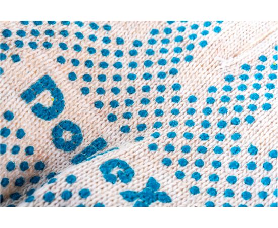 Перчатки х/б с ПВХ Dollex 5 ниток, 200 пар, белые 37389 – изображение 4