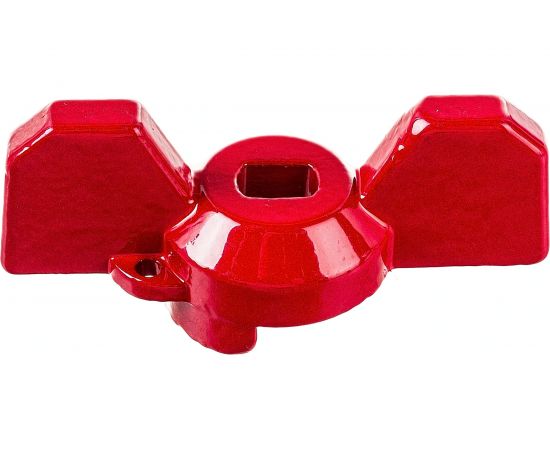 Рукоятка для шарового крана PROFACTOR бабочка, красный/синий 1 дюйм PF FBV 2525WH – изображение 4