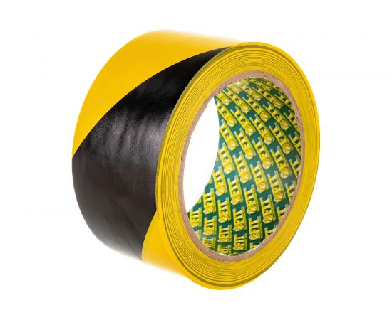 Лента разметочная FIT IT черно-желтая ,50мм*25м 11859 – изображение 4