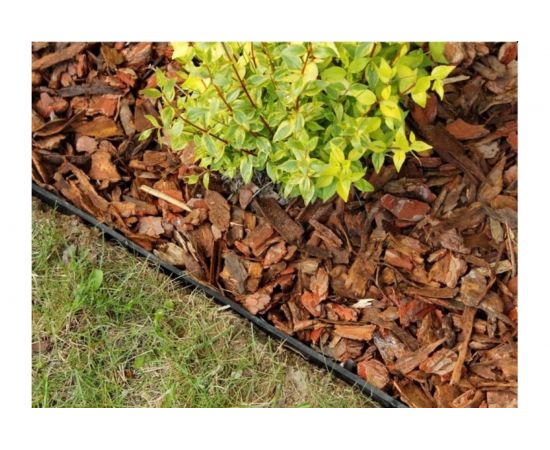 Пластиковый бордюр Gidrolica 3000х85х40х50 мм, черный L3000 7312 – изображение 4