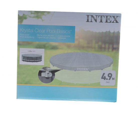 Крышка для каркасного бассейна 4,88м INTEX 28040 – изображение 4