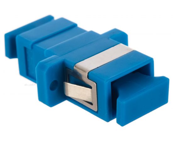 Волоконно-оптический соединительный адаптер NIKOMAX синий, 2шт NMF-OA1SM-SCU-SCU-2 – изображение 4