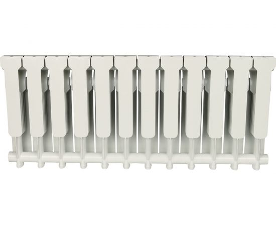 Алюминиевый радиатор ROMMER Profi 350 AL350-80-80-080 12 секций RAL9016 86624 – изображение 4