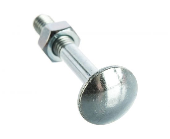 Мебельный болт Tech-Krep DIN603 оцинк. М6х40 с гайкой 8 шт 108762 – изображение 4