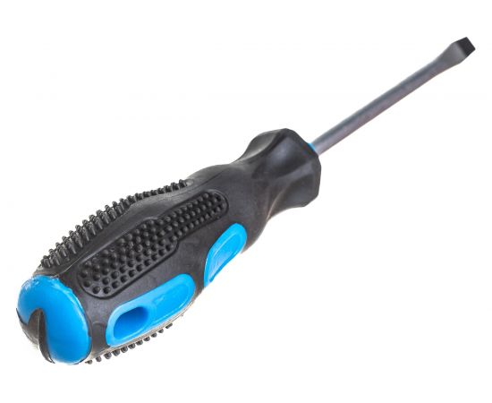 Набор отверток TUNDRA PH2/SL6 х 100 мм, обработка сатин, 2К рукоятка, намагниченное жало 4775820 – изображение 4