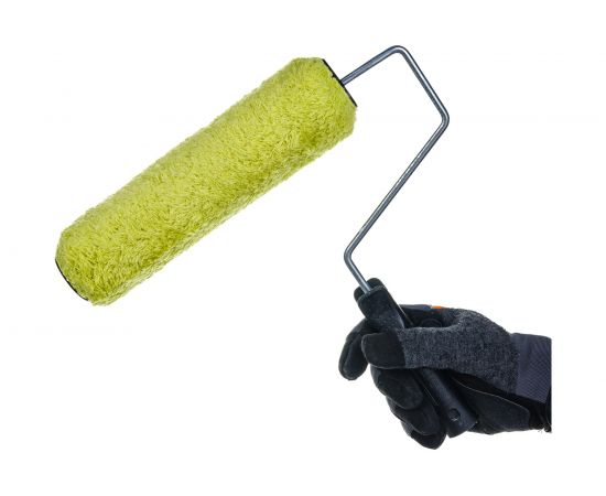 Малярный валик Зубр СИНТЕКС 40, 240 мм, d=40 мм, ворс 18 мм, ручка d=6 мм, 03515-24_z01 – изображение 5