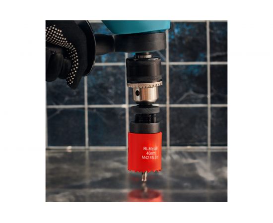 Коронка REXANT Bimetal 40 мм 92-0219 – изображение 5