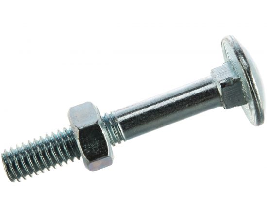 Мебельный болт Tech-Krep DIN603 оцинк. М6х40 с гайкой 8 шт 108762 – изображение 5