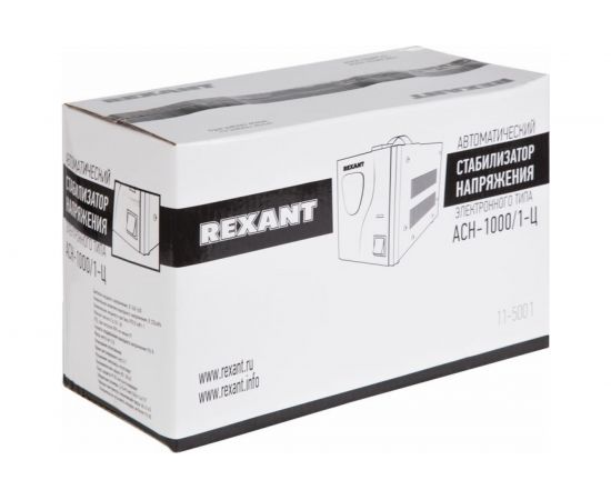 Стабилизатор напряжения REXANT AСН-1 000/1-Ц 11-5001 – изображение 6