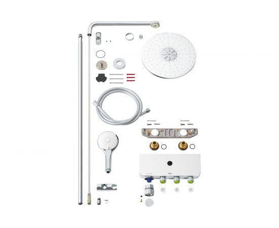 Душевая система с термостатом GROHE Euphoria SmartControl 310 DUO 26507LS0 – изображение 6