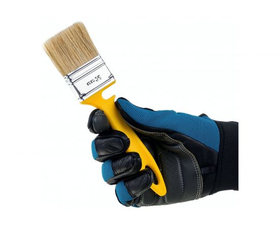 Набор кистей для работ с эмалями Акор натуральная щетина, 25х10, 35х10, 50х12мм КЭ 3 шт – изображение 6