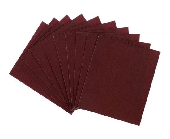 Шкурка шлифовальная в листах на тканевой основе водостойкая (10 шт; 230х280; Р320) TUNDRA 1124382 