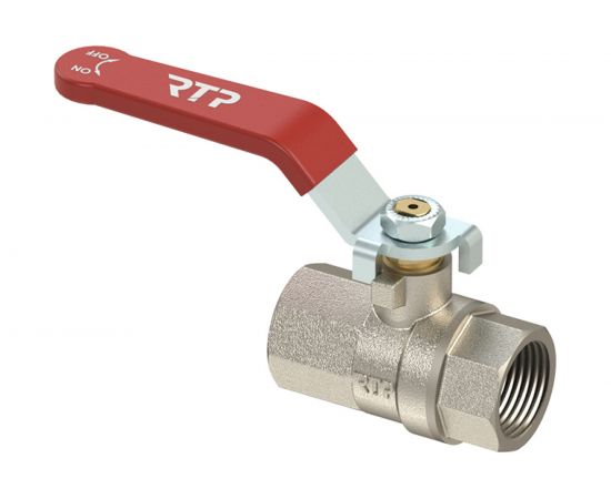 Кран шаровой RTP латунный, вн/вн., PN 25, рычаг, G 3/4 25352 