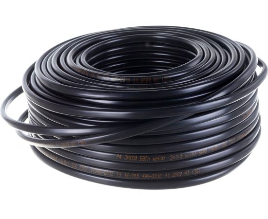 Кабель ОРЕОЛ ВВГп-НГ А 2х1,5 мм ГОСТ 50 м 71178 
