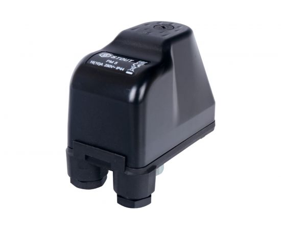 Реле давления для водоснабжения PM5G (1-5 бар; 1/4"") STOUT SCS-0001-000005 