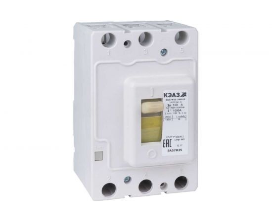 Автоматический выключатель КЭАЗ ВА57Ф35-340010-250А-2500-400AC-УХЛ3-КЭАЗ 109319 