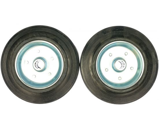 Комплект литых колёс (2 шт; 200 мм) для КГ 150, КГ 150 П, ПР-1, КГМ, КЕГ 200 RUSKLAD 200 2 литые 