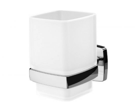 Стеклянный стакан с настенным держателем AM.PM Gem, A9034300 