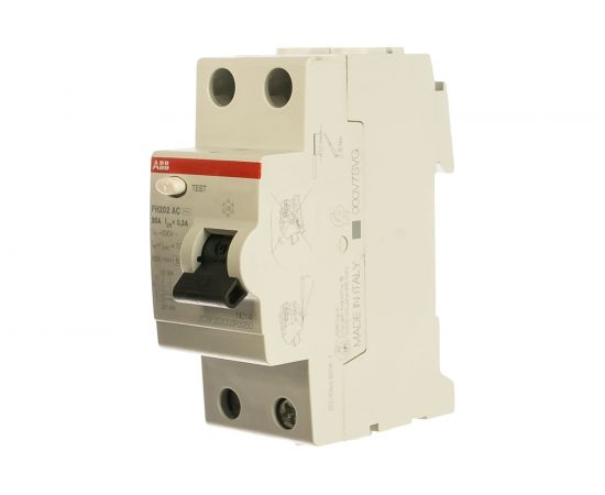 Выключатель дифференциального тока ABB 2 модуля FH202 AC-25/0,3 2CSF202003R3250 