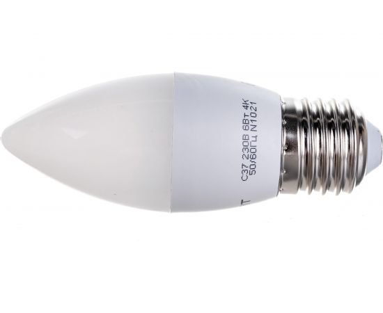 Лампа ОНЛАЙТ OLL-C37-6-230-4K-E27-FR 71631 