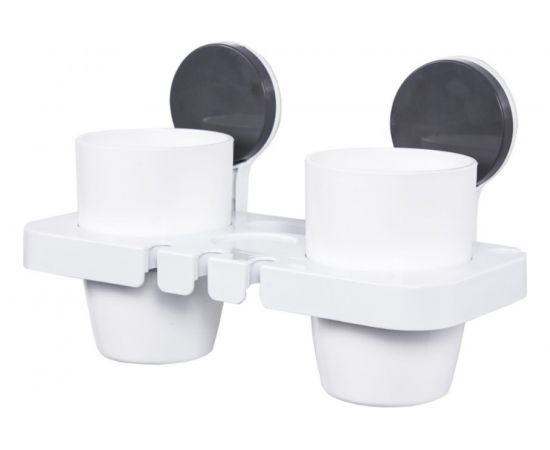 Стаканы для зубных щеток и пасты BRADEX на липучке TD 0644 
