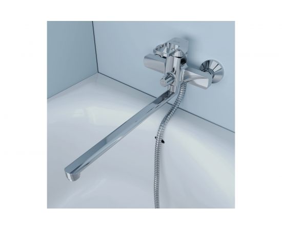 Смеситель IDDIS Bild для ванны с длинным изливом BILSB00i10WA – изображение 12
