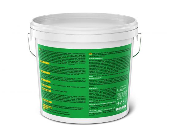 Фасадная краска МАЙ белая, ведро 28 кг О01908 – изображение 2