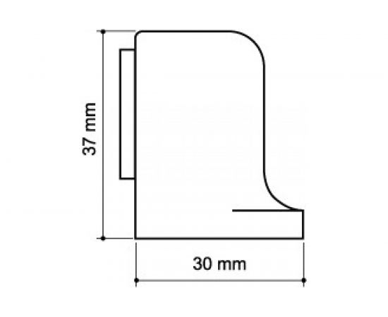 Дверной магнитный упор ARMADILLO MDS-003ZA CP Хром 19963 – изображение 2