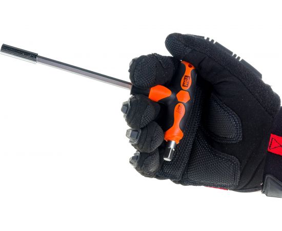 Набор TDM отвертка с Т-образной ручкой с битами и торцевыми головками №3 21 предмет "Алмаз" SQ1019-0203 – изображение 2