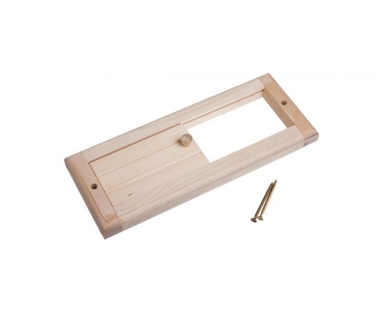 Вентиляционная решетка с задвижкой Банные штучки 31.5х16.5см 32141 – изображение 2