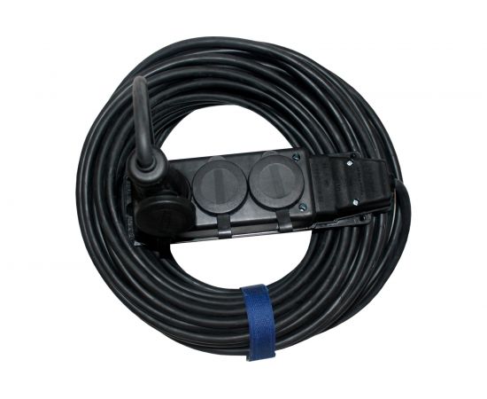 Силовой шнур-удлинитель ЭНАРГИТ КГ 3*2,5 ГОСТ 3 розетки 40 метров ip 44 вилка/колодка КГ325-40-3-44 – изображение 2