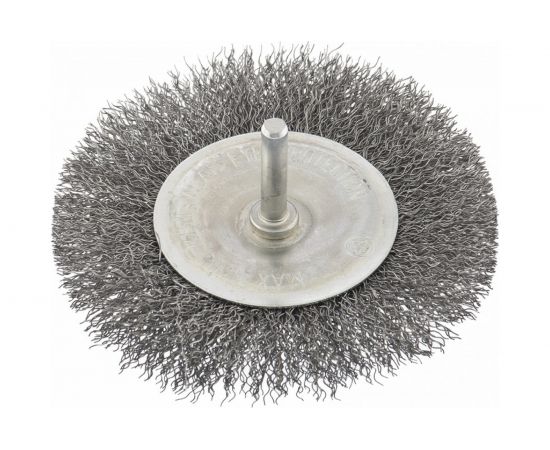 Щетка (100 мм; 0.3 мм; витая проволока) для дрели СИБРТЕХ 744507 – изображение 2