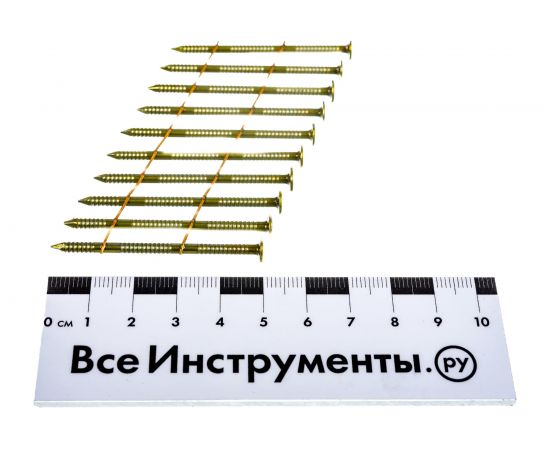 Гвозди барабанные (9000 шт; 2.5x50 мм; кольцевая накатка) для N70C FUBAG 140174 – изображение 3