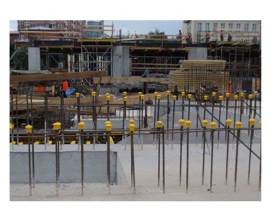 Колпачок защитный на арматуру 500 шт/уп 10-28 мм Промышленник ЗК10-28 – изображение 3