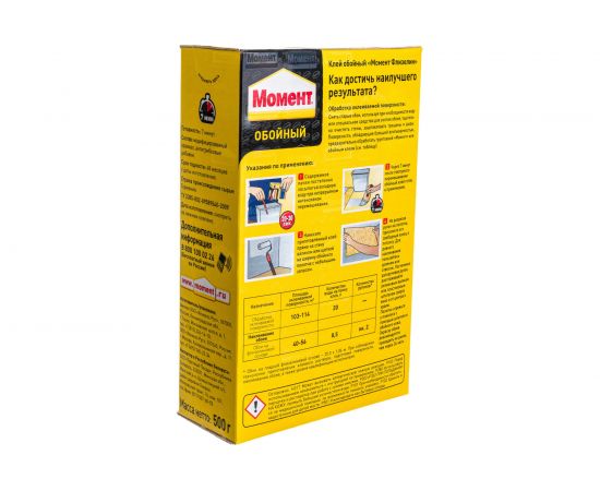 Обойный клей Момент Флизелин 500 гр Б0022987 – изображение 3