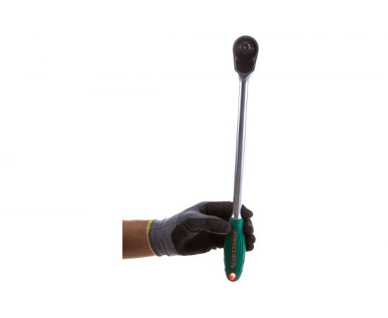 Рукоятка трещоточная удлиненная 1/2д.DR, 48 зубцов, 380 мм Jonnesway R4604 – изображение 3