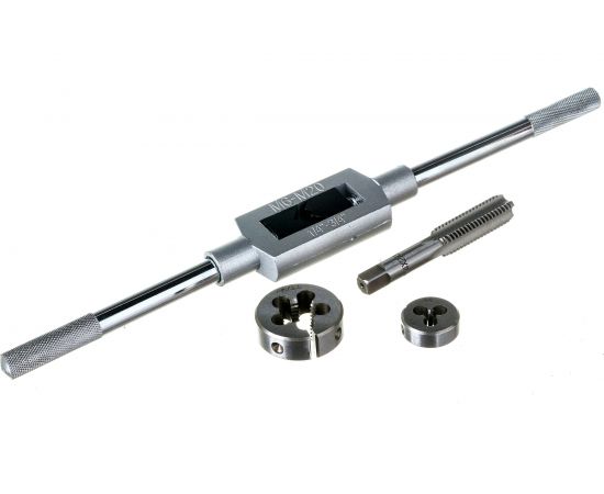 Резьбонарезной набор SKRAB М3-М16 36пр. 9XC 33886 – изображение 3